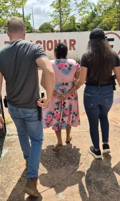 Mulher é presa em flagrante por suspeita de torturar criança de 11 anos em Paragominas