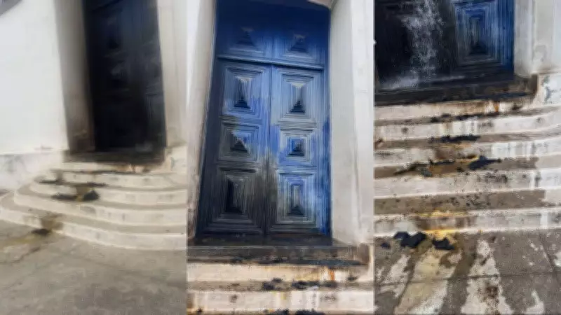 Mulher de 21 anos é presa suspeita de incendiar igreja histórica do século 17 em Raposos, na Grande BH