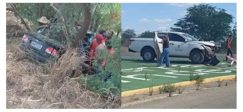 Mulher morre em grave acidente na BR-104, no Agreste da Paraíba; marido e filha ficam feridos