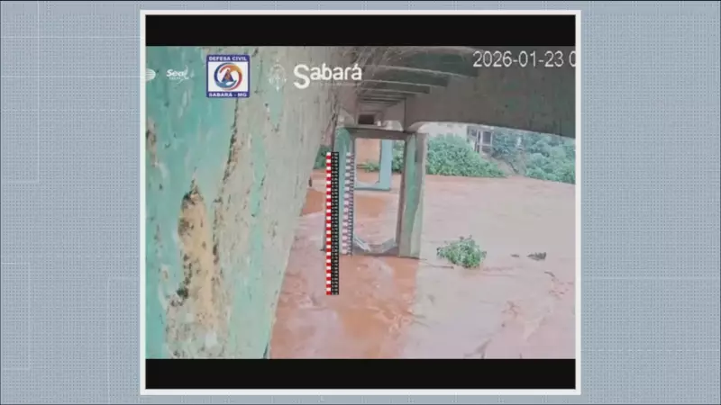 Muro desaba e deslizamentos ocorrem após chuva forte em Sabará e Itabirito