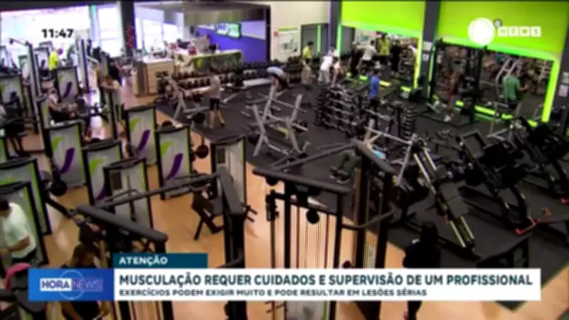 Musculação sem supervisão profissional eleva risco de lesões graves