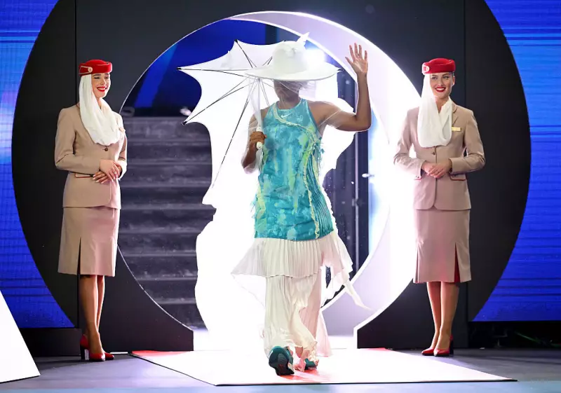 Naomi Osaka transforma entrada no Australian Open em desfile de alta-costura com Robert Wun