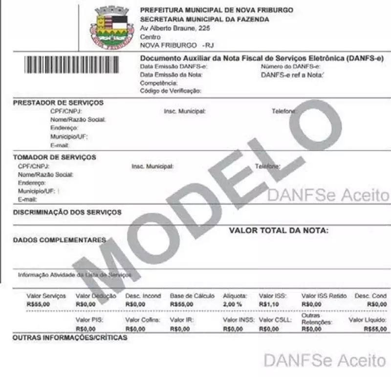 Nova Friburgo: NFS-e terá sistema nacional obrigatório em 2026