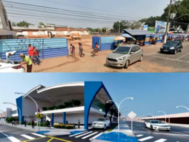 Obras do Mercado Elias Mansour em Rio Branco têm prazo prorrogado até 2026