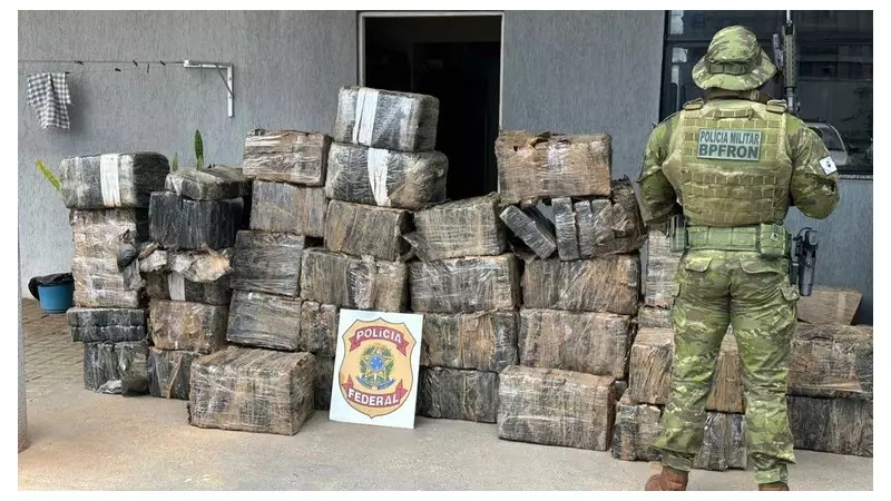 Operação apreende 1,4 tonelada de maconha no Paraná; homem preso