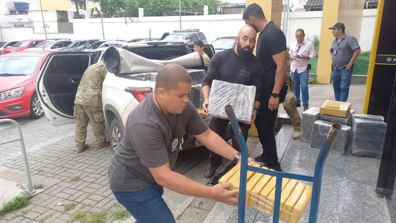 Operação apreende mais de 2 toneladas de maconha avaliadas em R$ 8 milhões no Rio de Janeiro