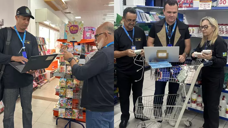 Operação Aulas Seguras flagra irregularidades em material escolar em Teresina