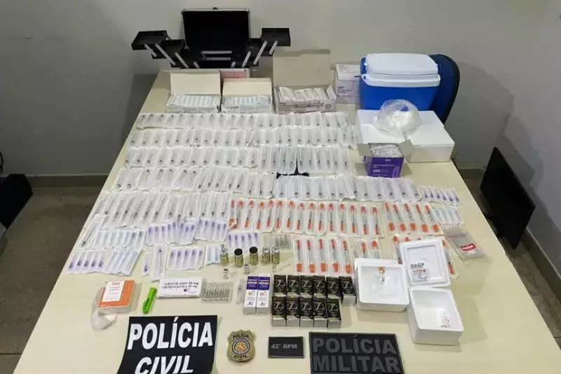 Operação Blue Pen prende homem por venda de anabolizantes e canetas emagrecedoras falsas no Pará