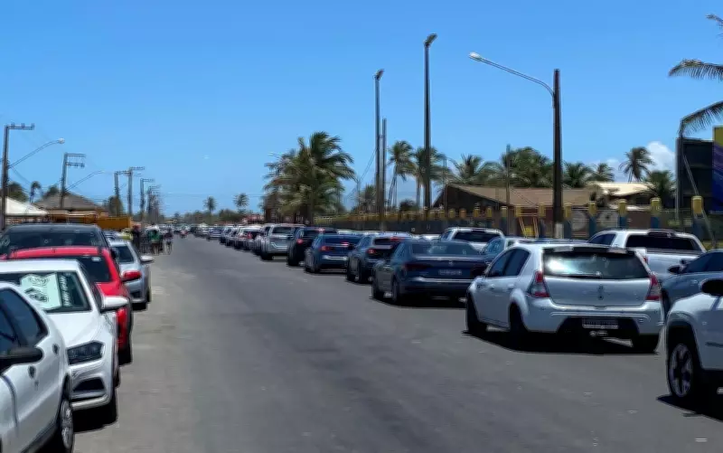 Operação Caminho da Praia inicia em Aracaju com faixa reversível na Rodovia Inácio Barbosa