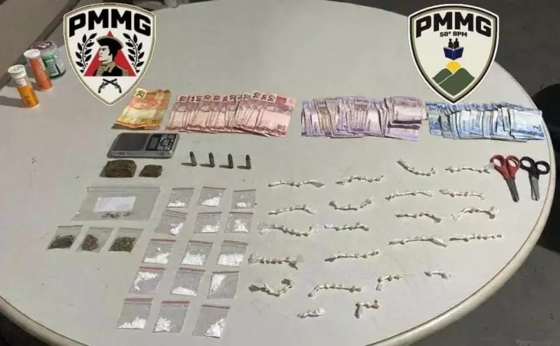 Operação da PM apreende drogas, dinheiro e munições em Montes Claros