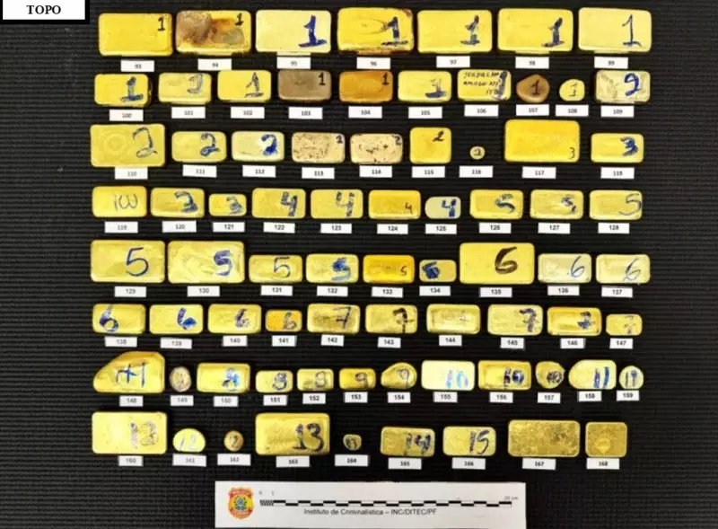 Operação intercepta 51 kg de ouro ilegal em Boa Vista e revela nova rota de contrabando