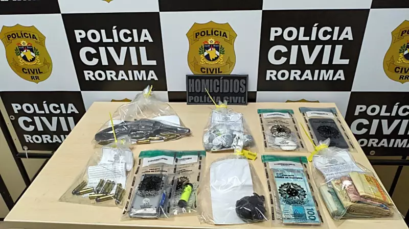 Operação Último Refúgio prende traficante em flagrante durante investigação de homicídios em Boa Vista