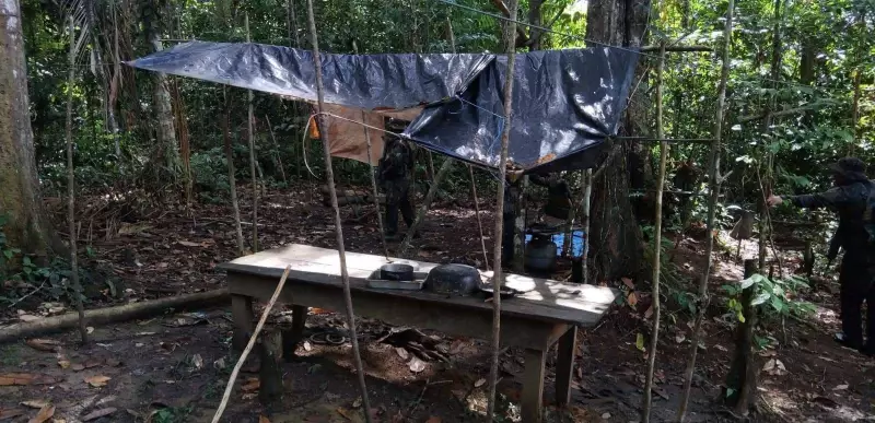 Operação militar destrói dois garimpos ilegais na Terra Indígena Yanomami em Roraima