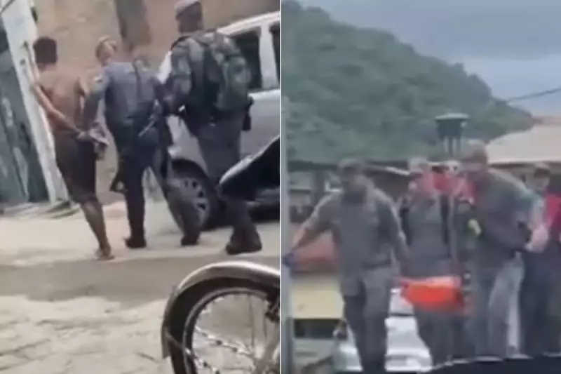 Operação policial em Cubatão prende dois após troca de tiros e apreende armas e drogas