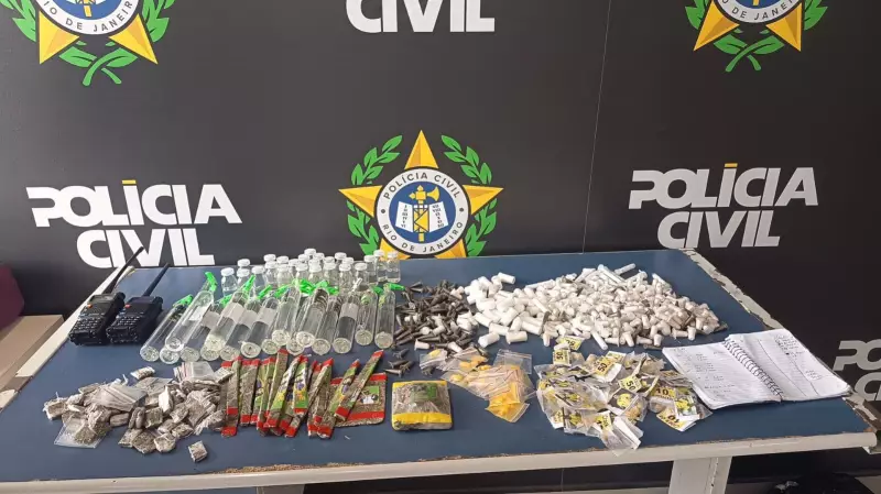 Operação Retenção prende quatro homens e apreende adolescente por tráfico em Angra dos Reis