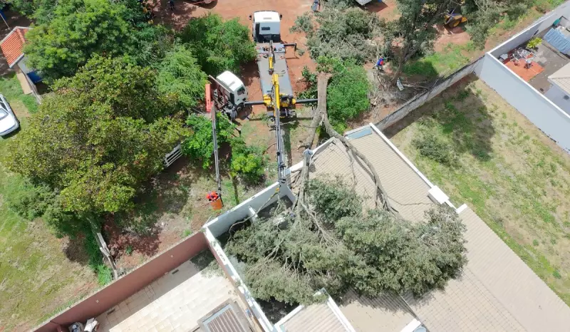 Osvaldo Cruz decreta emergência após temporal com 1.297 raios e ventos de 60 km/h