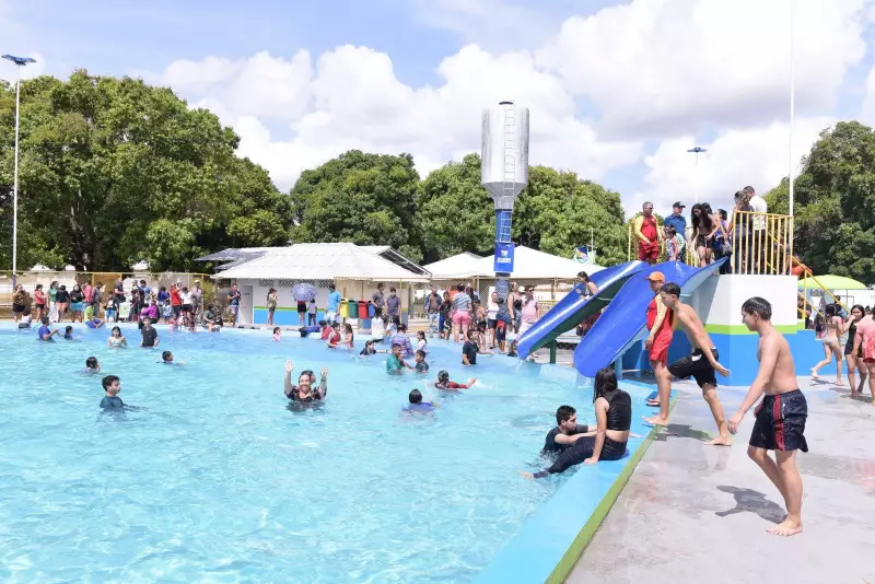 Parque aquático reabre após 23 anos em Boa Vista com investimento de R$ 830 mil