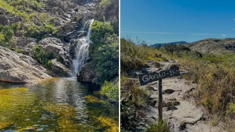 Parque Nacional da Serra do Cipó fecha 11 atrativos devido a risco de tempestades e cabeças d’água