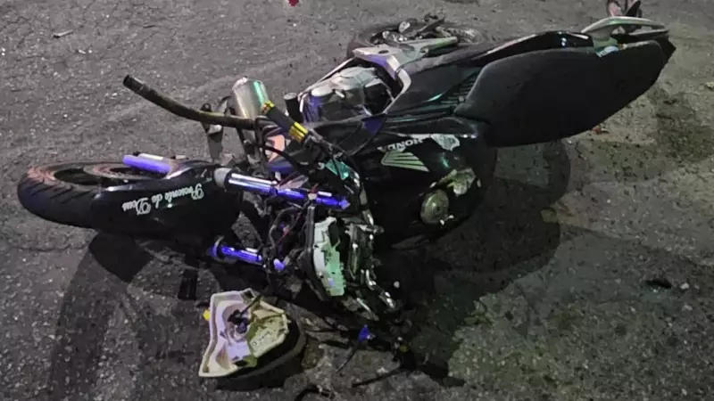 Passageiro de moto morre após colisão com ônibus no Centro de Fortaleza