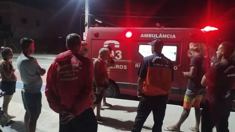 Pescador de 49 anos é resgatado após mal súbito em traineira em Maricá
