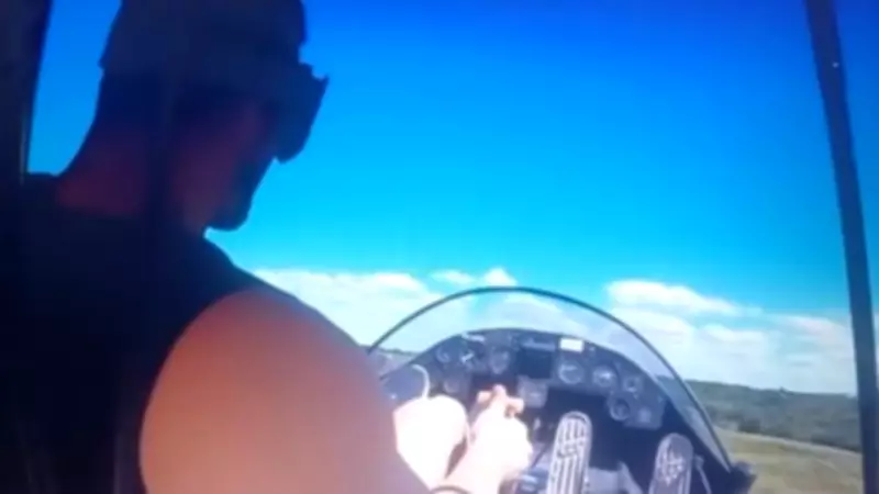 Piloto registra em vídeo queda de avião no Ceará e revela lesões graves após acidente