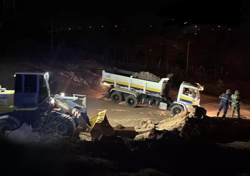 Polícia Ambiental flagra extração ilegal de areia na APA Dunas do Rosado, no RN