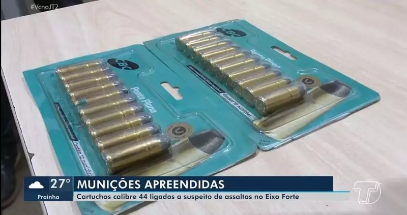 Polícia apreende 20 munições de calibre .44 em Santarém e desarticula grupo suspeito de assaltos
