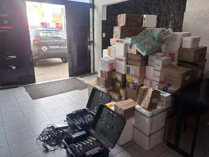 Polícia apreende carga de R$ 800 mil com canetas emagrecedoras em Arujá após perseguição