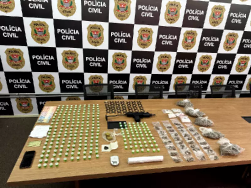 Polícia Civil descobre 'casa-bomba' de drogas em Itapetininga e prende suspeito