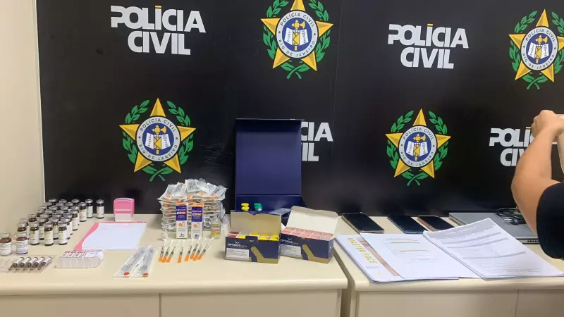 Polícia do Rio prende esteticistas por venda ilegal de canetas emagrecedoras