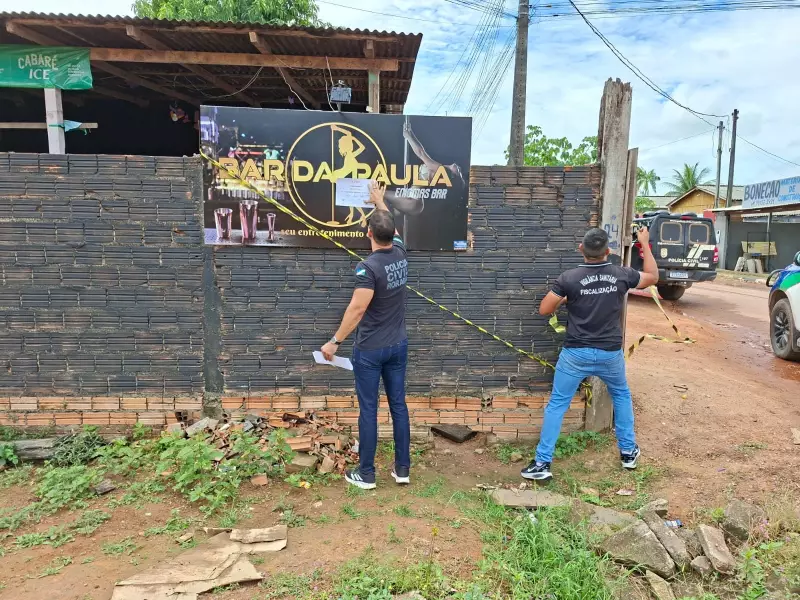 Polícia fecha bar que explorava adolescente de 16 anos em Rorainópolis