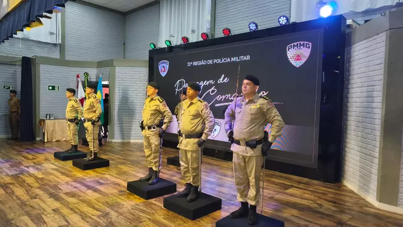 Polícia Militar realiza cerimônia de transmissão de comando em Montes Claros