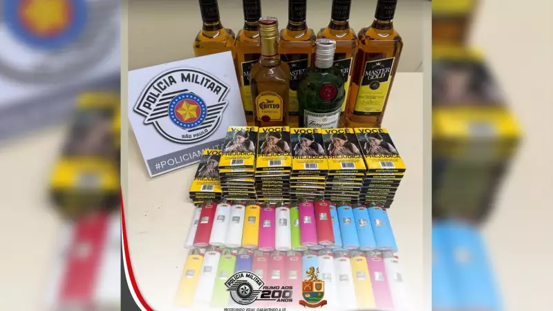 Polícia prende mulheres e apreende adolescente por furto em supermercado de Arandu