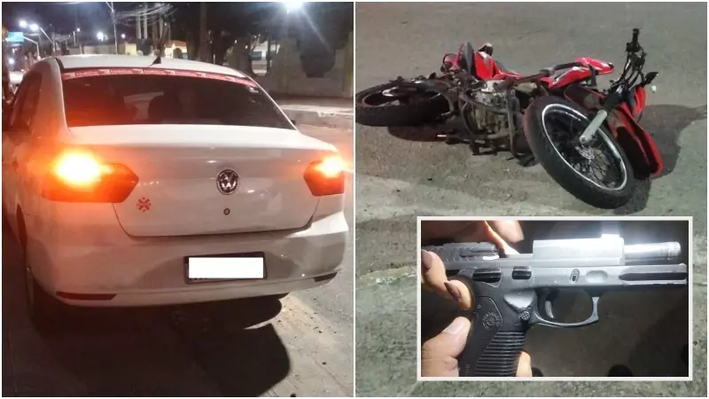 Policial militar preso por assaltar motorista de aplicativo com arma da corporação em Fortaleza