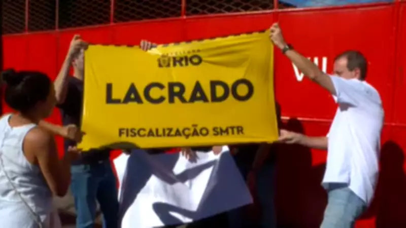 Prefeitura do Rio lacra garagem de ônibus das Viações Real e Vila Isabel