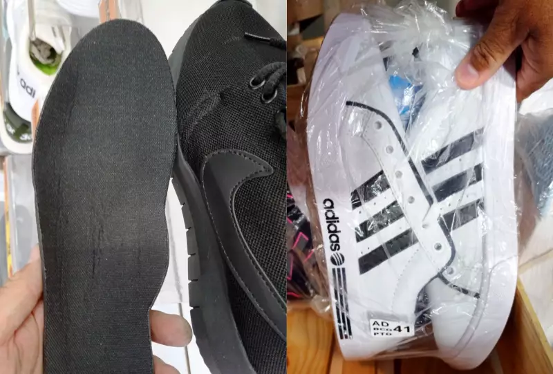 Procon apreende mais de mil tênis falsificados em loja de Campo Grande