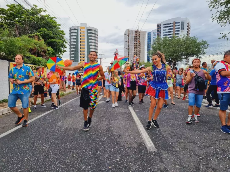 Prévias de Carnaval agitam o Centro de Teresina neste fim de semana