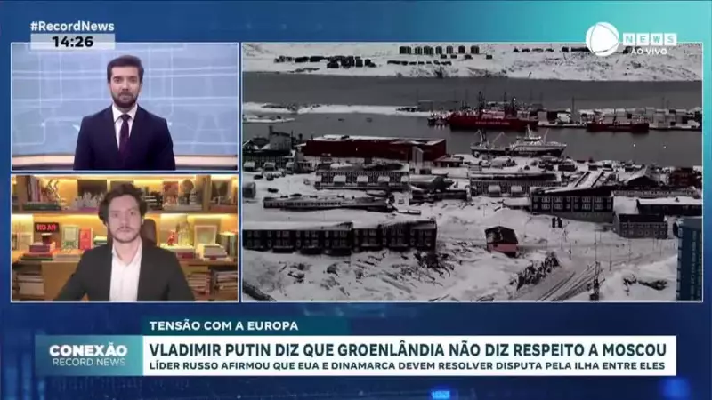 Putin afirma que soberania da Groenlândia não é assunto da Rússia