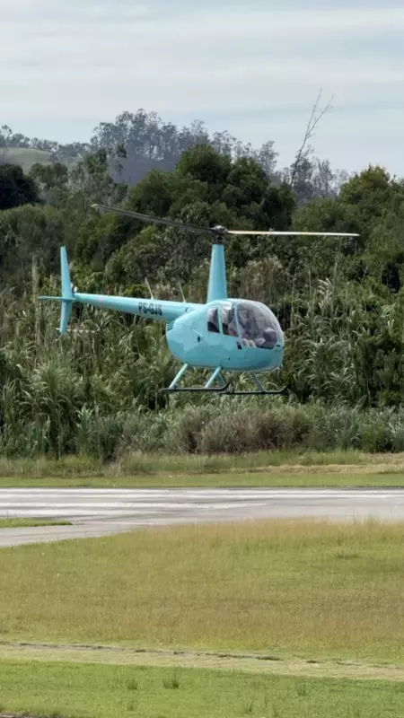 Queda de helicóptero no Rio mata 3 após troca de pilotos em Sepetiba