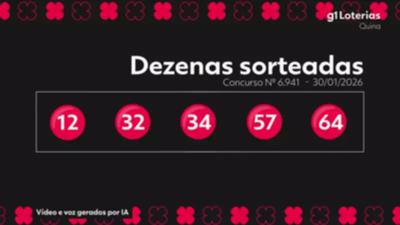 Quina: Concurso 6941 não tem ganhador; prêmio acumula em R$ 1,3 milhão