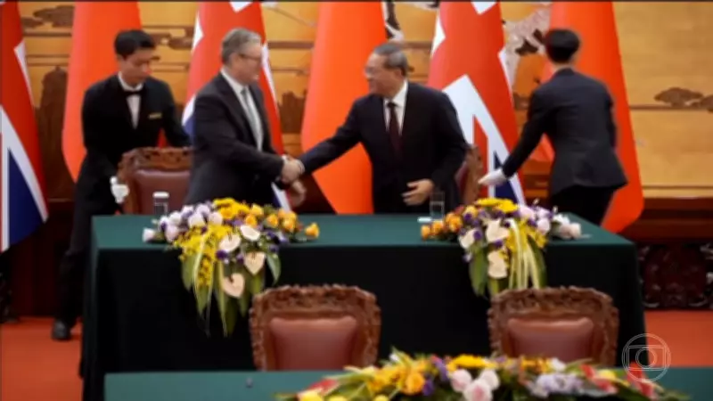 Reino Unido e China firmam acordos históricos em resposta às tarifas de Trump
