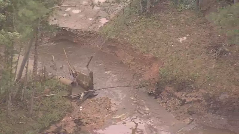 Represa do Gramado rompe em Embu-Guaçu e ameaça bairros na Grande SP