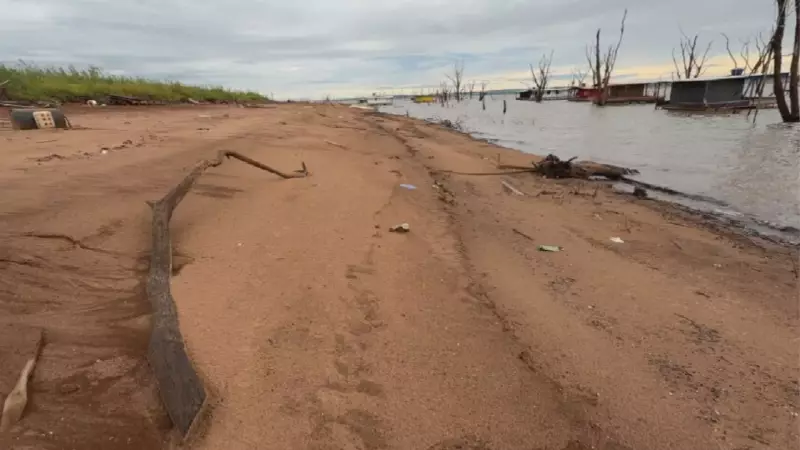 Reservatório de Marimbondo atinge apenas 18,91%, o nível mais baixo do país