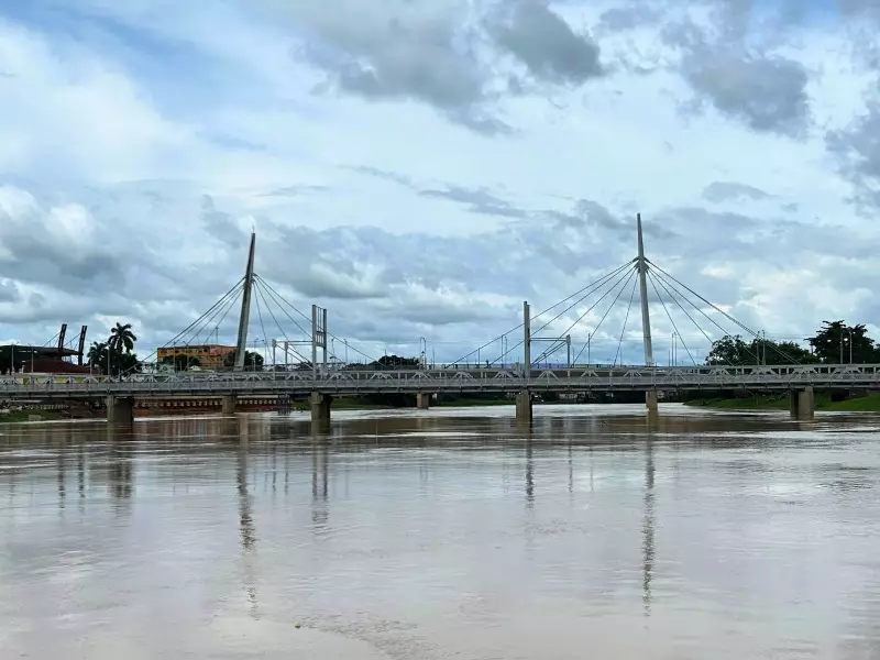 Rio Acre mantém vazante em Rio Branco, mas permanece acima da cota de atenção