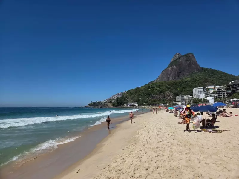Rio atinge 39,7°C e tem previsão de 41°C; calor já causou 1.597 atendimentos