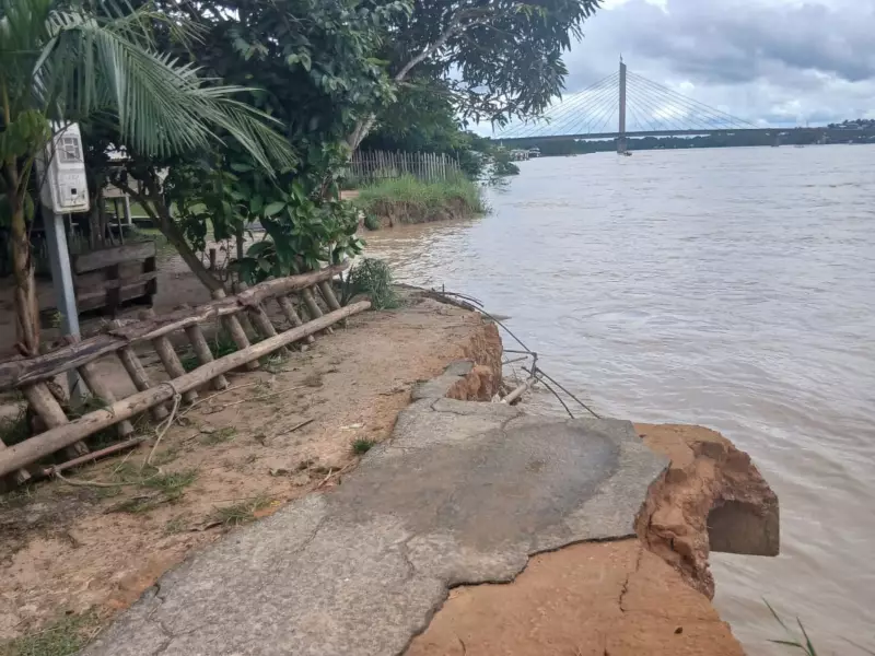 Rio Juruá sai da cota de transbordo em Cruzeiro do Sul, mas cheia já impacta mais de 1,6 mil famílias