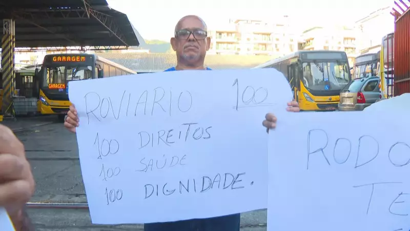 Rodoviários da Real e Vila Isabel param 13 linhas e vão à Justiça por direitos atrasados