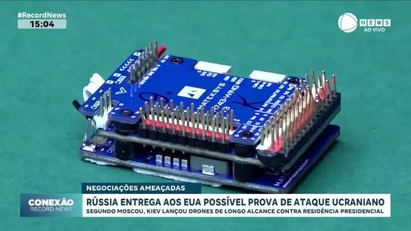 Rússia entrega aos EUA suposta prova de ataque ucraniano com drones