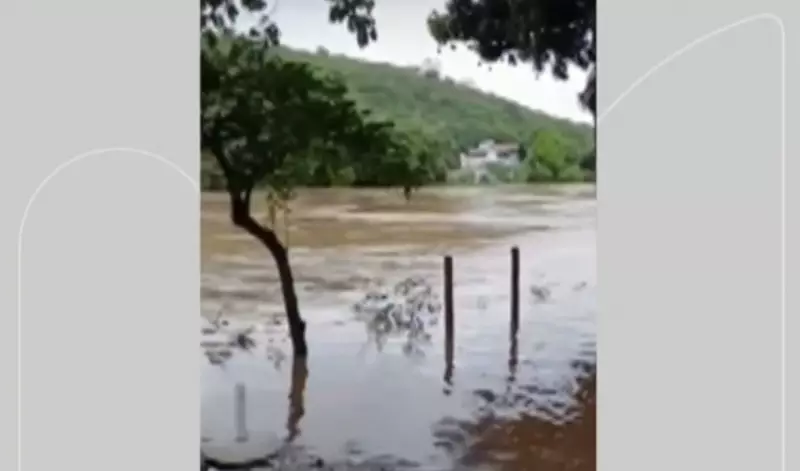 Santo Antônio de Pádua em estado de atenção por chuvas intensas e risco de deslizamentos