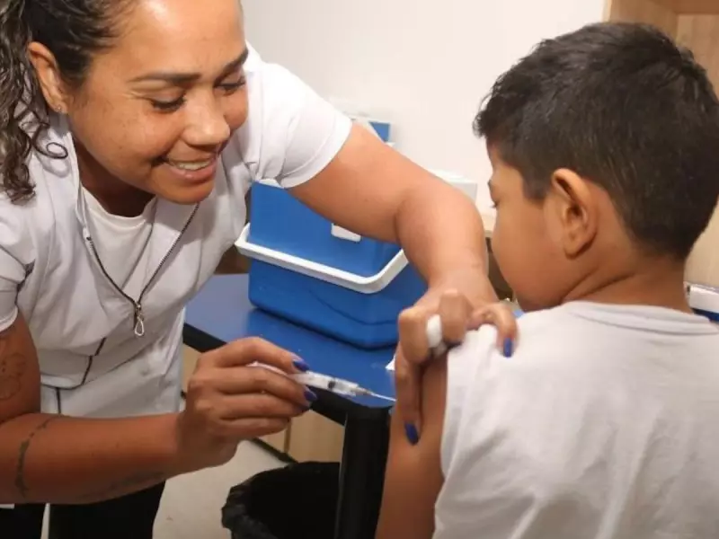 Santos registra aumento de 44,8% na vacinação escolar em 2025